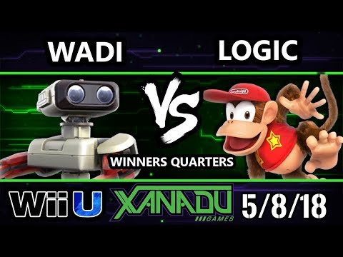 S@X 249 Smash 4 - VGBC | Logic (Diddy Kong, Olimar) Vs. WaDi (Rob) - Wii U Winners Quarters