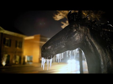 Watch freezing rain coat Lexington in sheets of overnight ice