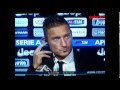 Juventus Roma 3 2 Totti nervoso per gli episodi: devono fare un campionato da soli