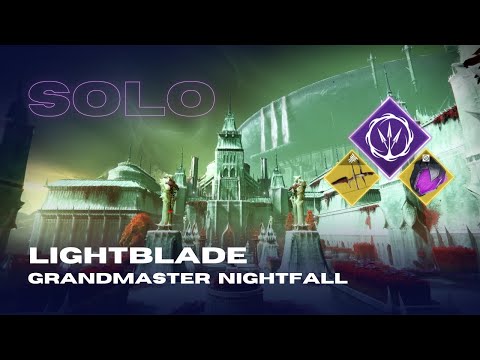 Solo Grandmaster Nightfall "Lightblade" - Void Hunter - Season of the Deep - Destiny 2
