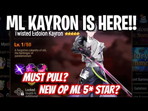 ML KAYRON IS HERE!! - WILL HE BE STRONG? - First Impressions - Epic Seven