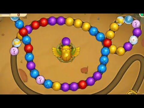 How to clear Jungle Marble Blast 2 Game in 1st attempt|Marble Shooter Game|Egyptian Temple|Level 156