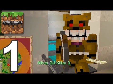 TapGameplay - Minecraft: Servers - Gameplay Walkthrough Part 1 - Battle Royale (iOS, Android)