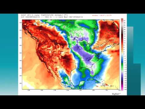 February 8, 2016 Weather Xtreme Video - Morning Edition