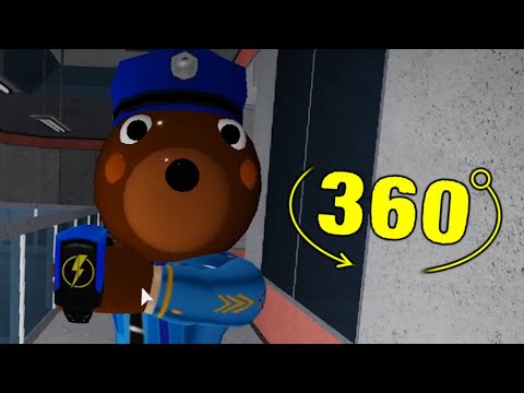 ROBLOX PIGGY 2 OFFICER DOGGY JUMPSCARE 360