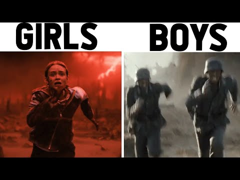 BOYS vs GIRL: RUNNING UP THAT HILL (emotional)