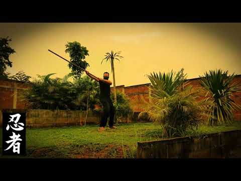 Ninja Wooden Bo Staff Deadly Surprise-Strike Attack & Spinning Training | Ninjutsu | 忍術