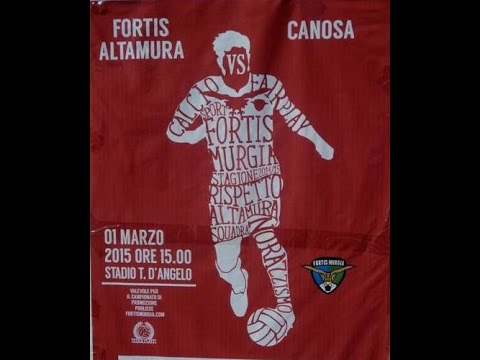 Fortis Murgia 0 - 1  ASD Canosa - 24^ Gara del 1/3/2015