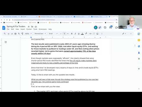 High Performing Market Timing Strategies Larry Connors