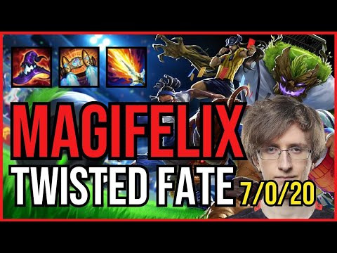 MAGIFELIX - TWISTED FATE vs KARTHUS Mid - EUW Challenger - Patch 11.3