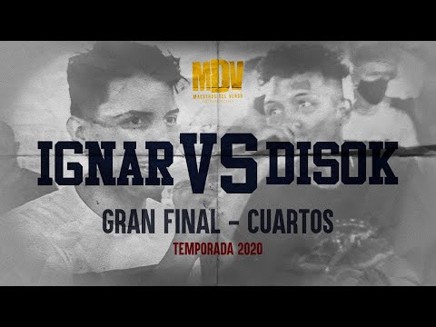IGNAR VS DISOK - Cuartos Gran Final (Temporada 2020) - Maestros Del Verso