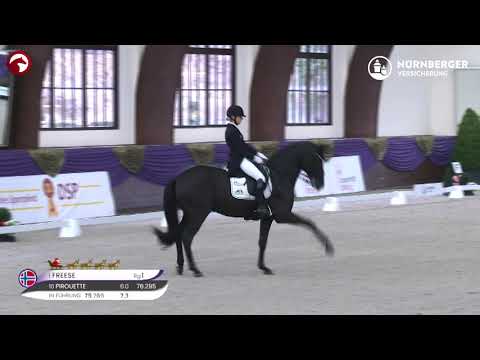 Isabel Freese gewinnt den Stilpreis beim NÜRNBERGER BURG-POKAL Finale 2020