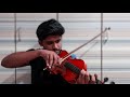 Ranjha song in violin - cover by Vianney Xavier | Two months of violin journey |