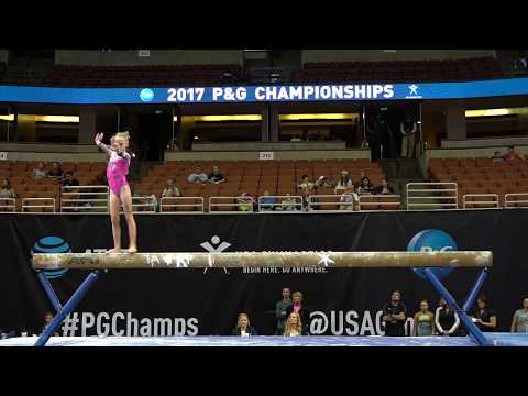 Lillian Lippeatt - Balance Beam - 2017 P&G Championships - Junior Women - Day 1