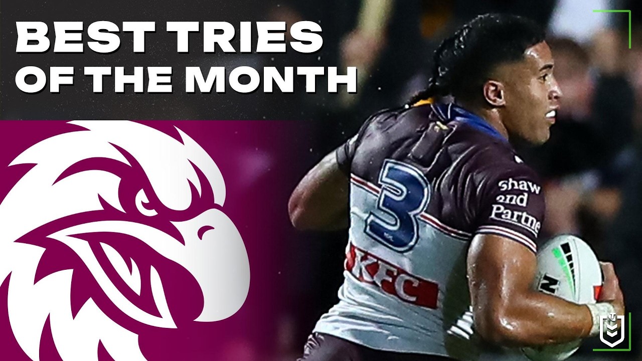 Manly-warringah Sea Eagles Top Tries of August | NRL Highlights 2026