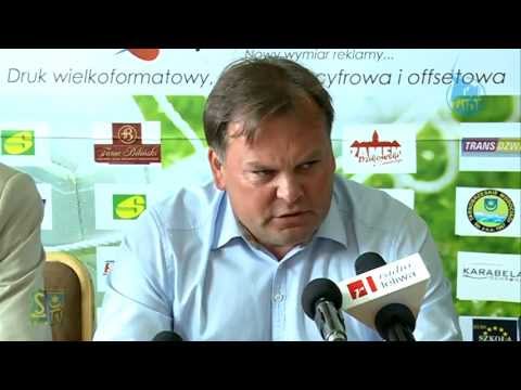 2013.07.01 - Tomasz Tułacz trenerem Siarki Tarnobrzeg - konferencja