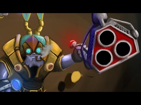 Jungling Tinker 9 min BoT!! | Dota 2