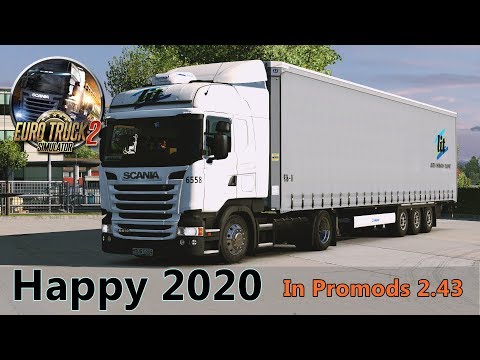 🚛 Scania R410 Lit Gruppe - Promods 2.43 Ulm to Oberhausen.