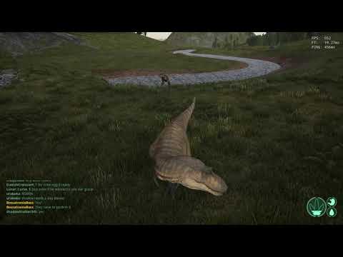 The Isle - Albertosaurus vs Sub Rex