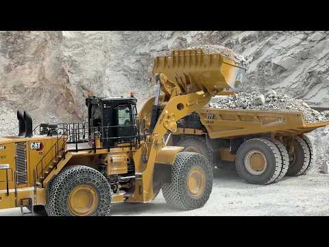 4K Mega Machines in Action: Excavators, Dozers, Transports & Giants At Work - Mega Machines Movie
