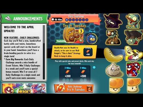 Plants vs. Zombies: Heroes - New Features and Cards in this April Update