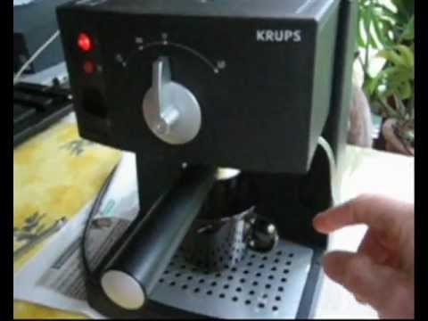 comment reparer une machine a cafe krups