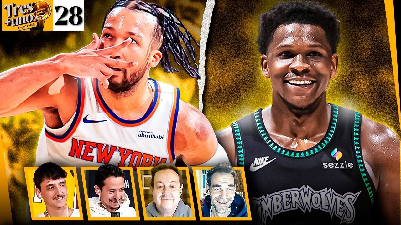 3+1 | ¡ESPECIAL SEMIFINALES! ¡EDWARDS 1-0 WEMBY! ¡PALIZÓN DE LOS KNICKS! Pedrada, LeBron… | 3x28