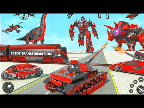 Dino Robot Car Transform Game - Robot Transform Game | Android iOS Gameplay