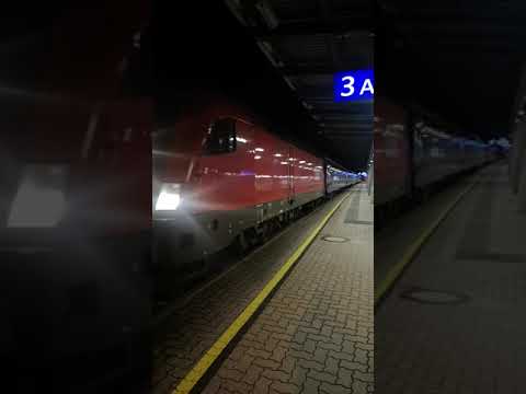 ÖBB Nightjet 447 in Bludenz Bahnhof am 26.09.20