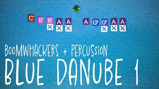 Blue Danube - Boomwhackers + Percussie 1