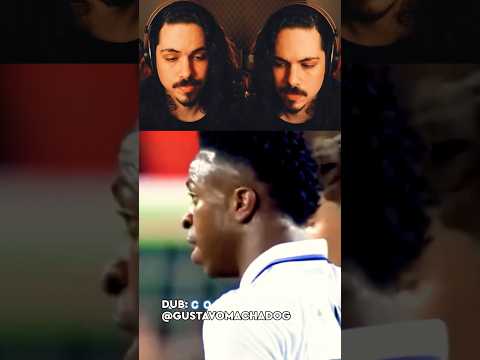 VINI JR. Perseguido em campo! #dub #dublagem #vinijr #realmadrid #viniciusjr #gavi #barcelona #