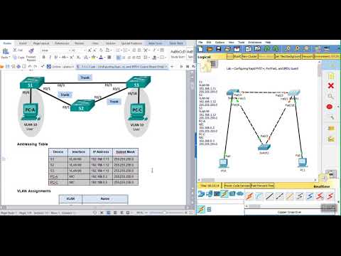 Lab – Configuring Rapid PVST+, PortFast, and BPDU Guard 1