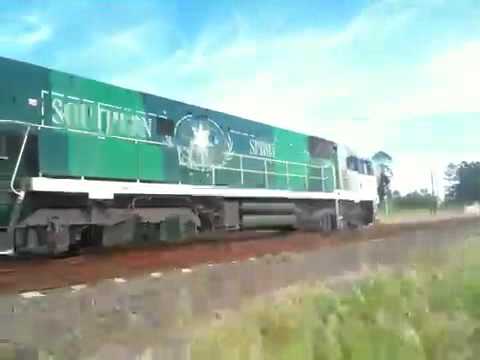 XPT passing Southern Spirit
