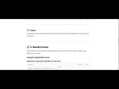 Angular 19 Tutorial 38 Master Angular 19 Forms Template Driven Reactive Forms Explained