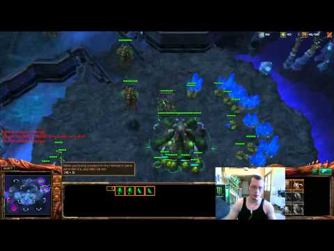 IdrA [FPVOD w/C] vs drewbie - [ZvZ Shakuras Plateau 1v1] - 1 / 2