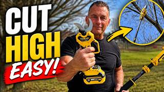 2 IN 1 Electric Pole Pruning Shears Cordless Review