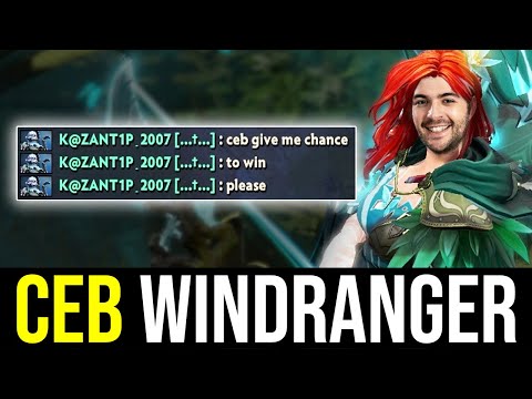 Ceb WINDRANGER will make you SURRENDER - "Give me Chance" DOTA 2