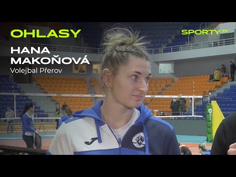 Hana Makoňová po prohře s KP Brno | VK Královo Pole Brno vs. Volejbal Přerov | OHLASY