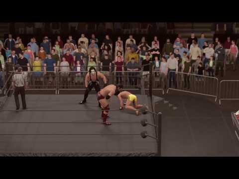 WWE 2K17 sting v razor ramon v bruce the dragon lee