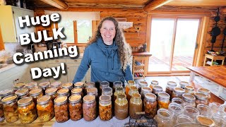 HUGE Canning Day | I Can Over 1000 Jars a Year – My Full Pressure Canning Process