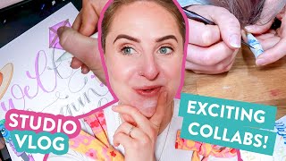 STUDIO VLOG | Collaborating with some amazing small businesses | 039