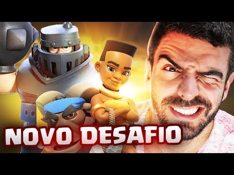 MEU DECK PARA O NOVO DESAFIO DAS 20 VITORIAS NO CLASH ROYALE!