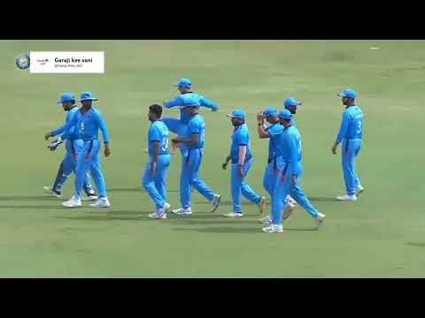 first bank Syed Mushtaq Ali Trophy 2024_25 Mumbai vs services Rajiv Gandhi international stadium.