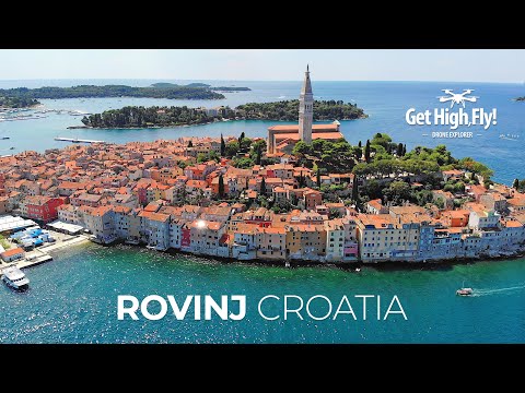 Rovinj Croatia 4k Drone - Get High, Fly!