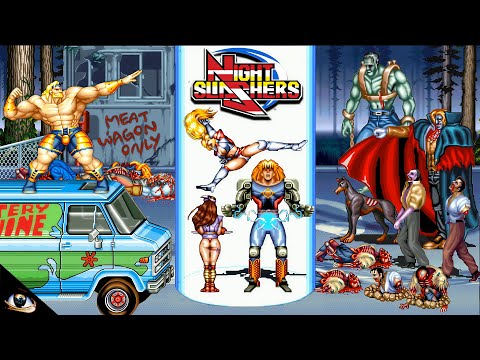 Night Slashers Arcade Remake [ Windows 2022 ] - Longplay/Playthrough