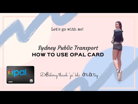 Kinh nghiệm đi phương tiện công cộng ở Úc | Public Transport Sydney | Tracy Apple