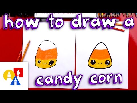 How To Draw Cartoon Candy Corn