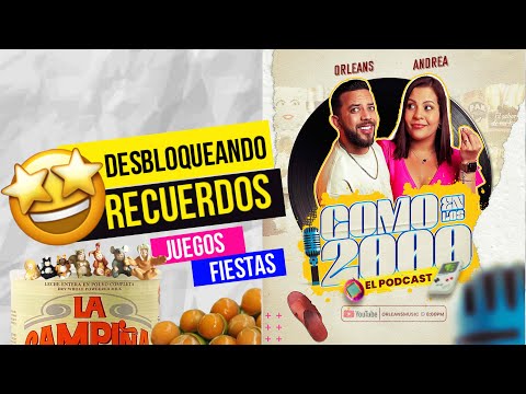 FIESTAS Y JUEGOS "COMO EN LOS 2000"👀 con Orleans Music y Andrea Lander.