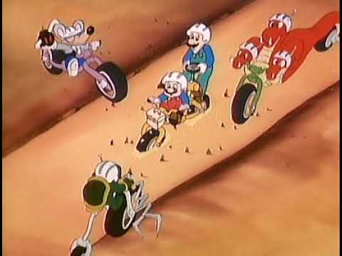 The Super Mario Brothers Super Show:  The Great BMX Race / Mama Mia Mario