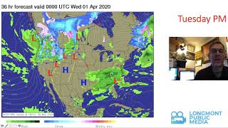 Longmont weather March 31-April 3, 2020